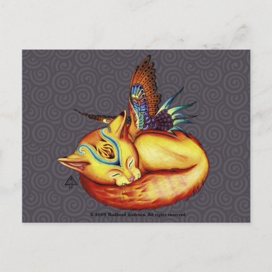 Golden-like-Sun Briefkaart (Voorkant)