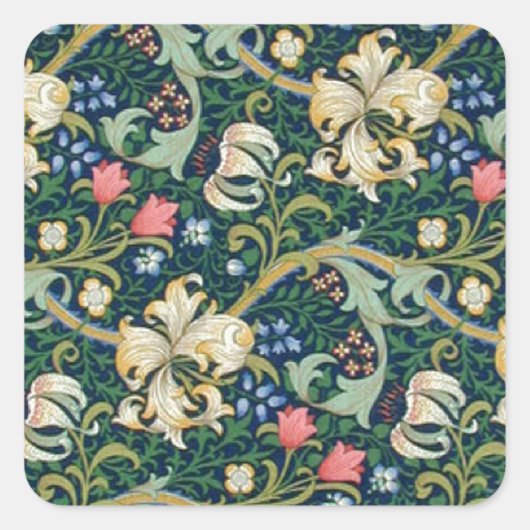 Golden Lilies Sticker (Voorkant)