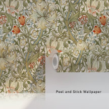 Golden Lilies William Morris