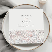 Golden Lilies William Morris Bruiloft Servet