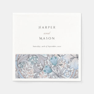  Golden Lilies William Morris Bruiloft Servet