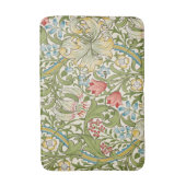 Golden Lily Floral Pattern Badmat (Voorkant Verticaal)