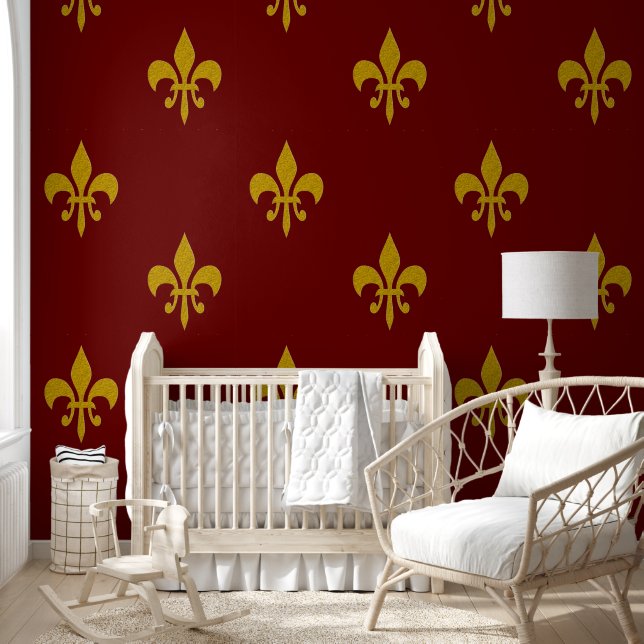Golden Lily - luxe royal 2a Behang (Kinderen)