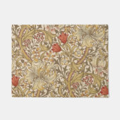 Golden Lily Pattern Versie 2 van William Morris Deurmat (Voorkant)