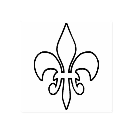 Golden Lily schetsen en jouw ideeën Rubberstempel (Afrduk)