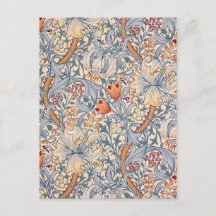 Golden Lily, William Morris Briefkaart