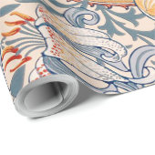 Golden Lily, William Morris Cadeaupapier (Rol Hoek)