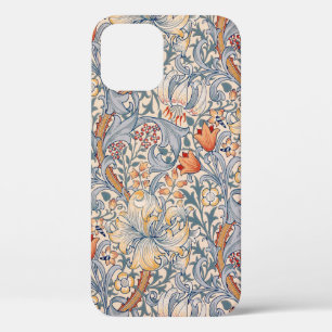 Golden Lily, William Morris iPhone 12 Hoesje