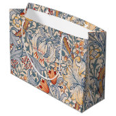 Golden Lily, William Morris Large Gift Bag Groot Cadeauzakje (Achterkant Gekanteld)
