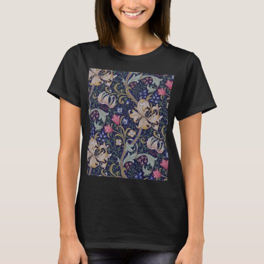 Golden Lily, William Morris T-shirt (Voorkant)