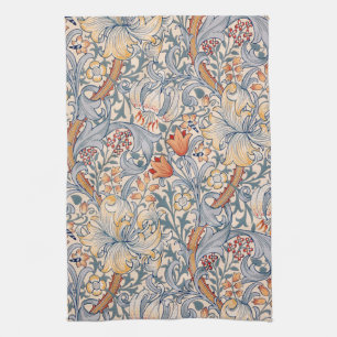 Golden Lily, William Morris Theedoek