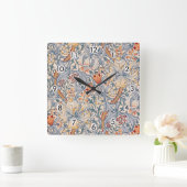 Golden Lily, William Morris Vierkante Klok (Huis)