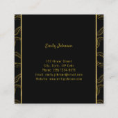 Golden Lines Style Solutions Visitekaartje (Achterkant)