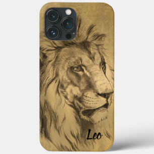 Golden Lion iPhone 13 Pro Max Hoesje
