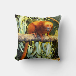 Golden Lion Tamarin Whats Up, Coussin