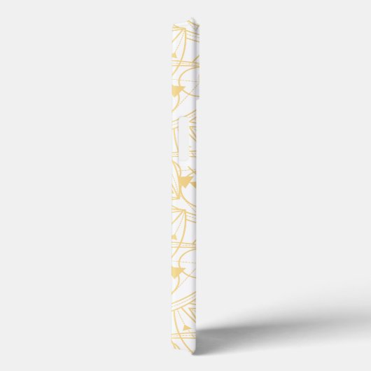 Golden Lotus Design Luxury Case-Mate iPhone Case (Achterkant / Rechts)