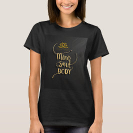 Golden Lotus "Geest, Ziel, Lichaam" Vrouwen Basic  T-shirt