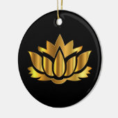 Golden Lotus Ornament (Links)