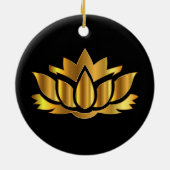 Golden Lotus Ornament (Achterkant)