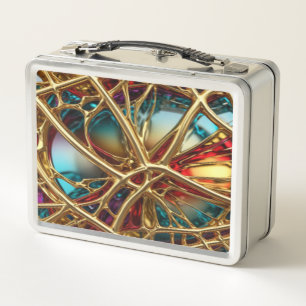 Golden Love #454 - Metalen lunchbox