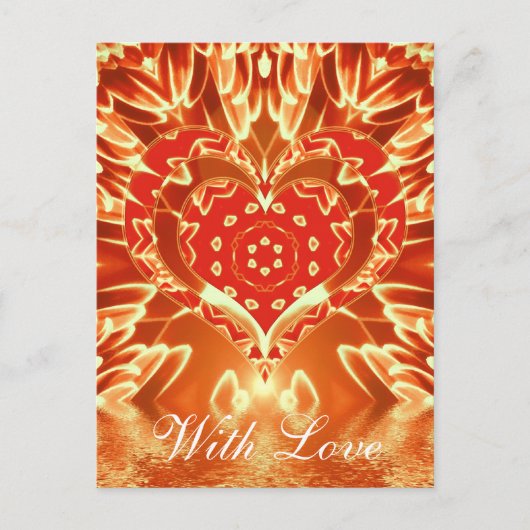 Golden Love Briefkaart (Voorkant)