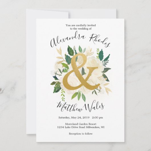 Golden Love Kaart (Voorkant)