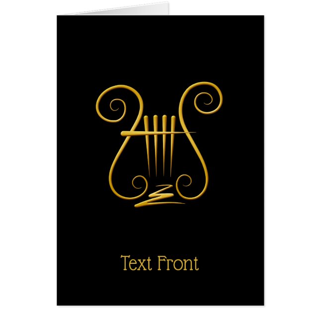 Golden lyre (Devant)