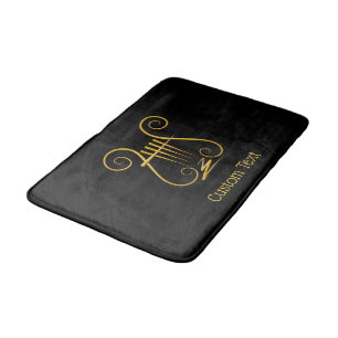 Golden Lyre Badmat