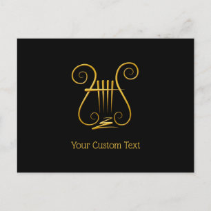 Golden Lyre Briefkaart