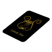 Golden Lyre Magneet (Linkerzijde)