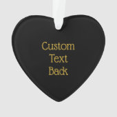 Golden Lyre Ornament (achterkant)