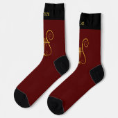 Golden Lyre Socks Sokken (Links)