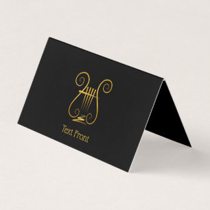 Golden Lyre Visitekaartjes