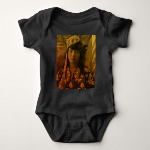 Golden Maghreb Joodse Tunesische Djerba Girl Vrouw Romper