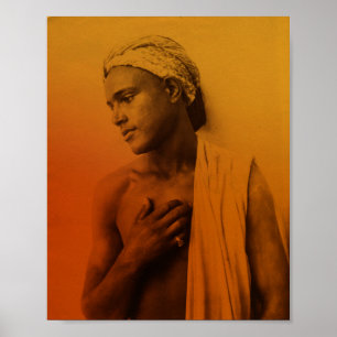 Golden Maghreb Tunesische Djerba Boy Man Mannelijk Poster