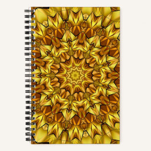 Golden Mandala Antiek Abstract Design-63495 Notitieboek