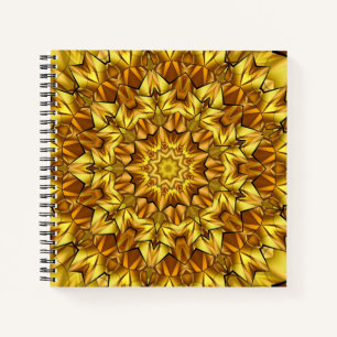 Golden Mandala Antiek Abstract Design-63495 Notitieboek