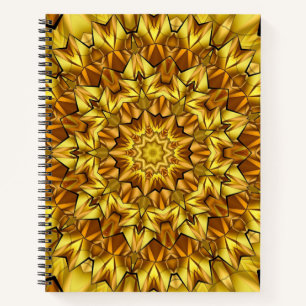 Golden Mandala Antiek Abstract Design-63495 Notitieboek