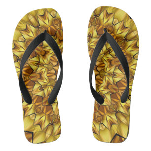 Golden Mandala Antiek Abstract Design-63495 Teenslippers