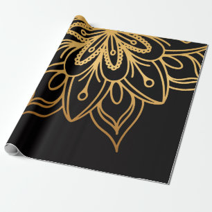 Golden Mandala Cadeaupapier