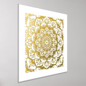 Golden Mandala Folie Afdrukken (Laagn)