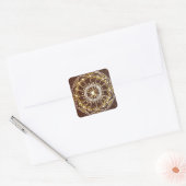 Golden Mandala, Gold Chakra sticker (Enveloppe)