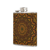 Golden Mandala Heupfles (Links)