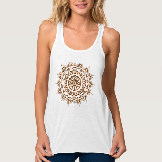 Golden mandala T-Shirt (Voorkant)