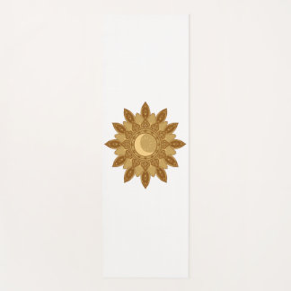 Golden Mandala Yoga Mat