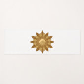 Golden Mandala Yoga Mat (Voorkant (horizontaal))