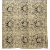 Golden Mandalas Douchegordijn (Voorkant)