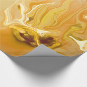 Golden Marble Texture Cadeaupapier (Hoek)