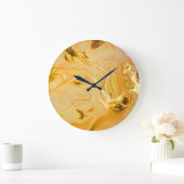 Golden Marble Texture Grote Klok (Huis)