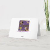 Golden Matzo Fun Pascha Kaart (Achterkant)